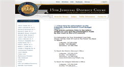 Desktop Screenshot of 15thjdc.org